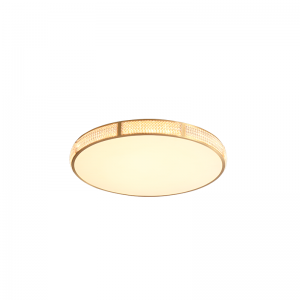 Round Led Luxury Dekoratif Glisten Kuningan Ceiling Lamp