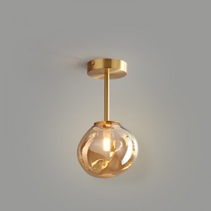 Crystal Pendanti Lighting Ball gilasi ibori Light