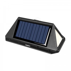 166LED Solar Lights Outdoor, 3 Mode 270° Lighting Angle Solar Motion Sensor Lampu Keamanan