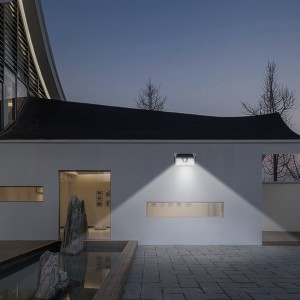 73 LED Outdoor Sensor Garden Wall Lights Mënschlech Bewegungssensor Solar Lights