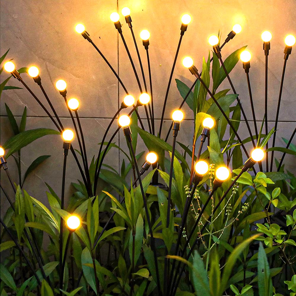 How to use solar firefly lights?