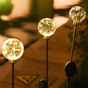 Competitive Price Holiday Decoration Light Solar Garden Light Outdoor Waterproof Led Decor