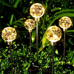Prezo competitivo Luz de decoración de vacacións Luz solar de xardín Decoración LED impermeable ao aire libre