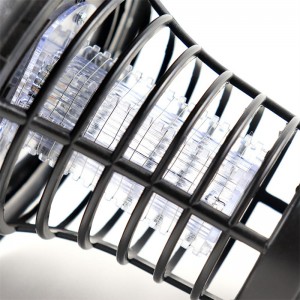 סולארי באג זאפר LED קוטל יתושים חיצוני מנורת זאפר מופעל על ידי שמש עבור פנים וחוץ