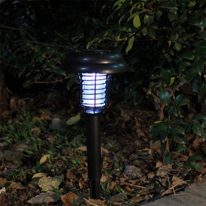 Solar Bug Zapper LED Reungit Killer Outdoor Solar Powered Zapper Lampu Lampu pikeun Indoor sareng Luar
