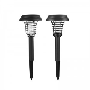 סולארי באג זאפר LED קוטל יתושים חיצוני מנורת זאפר מופעל על ידי שמש עבור פנים וחוץ