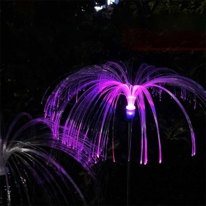 Kiemo dekoracijos Saulės medūzos vandeniui atsparūs sodo šviestuvai lauke