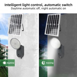 La pared accionada solar impermeable Ip65 LED enciende el sensor de movimiento decorativo al aire libre 30/40/50/100/200w