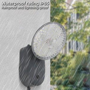 Ip65 Waterproof Solar Powered Lampu Dinding LED 30/40/50/100/200w Sensor Gerak Dekoratif Luar Ruangan