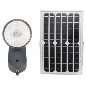 Ip65 Waterproof Solar Powered Lampu Tembok LED 30/40/50/100/200w Sénsor Gerak Dekoratif Luar