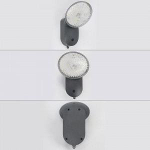 Ип65 водоотпорна ЛЕД зидна светла са соларним напајањем 30/40/50/100/200в спољни декоративни сензор покрета
