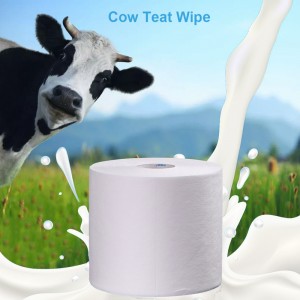 OEM Manufacturer Cleanroom Alcohol Wipes - Cow teat wipes – Bei Te