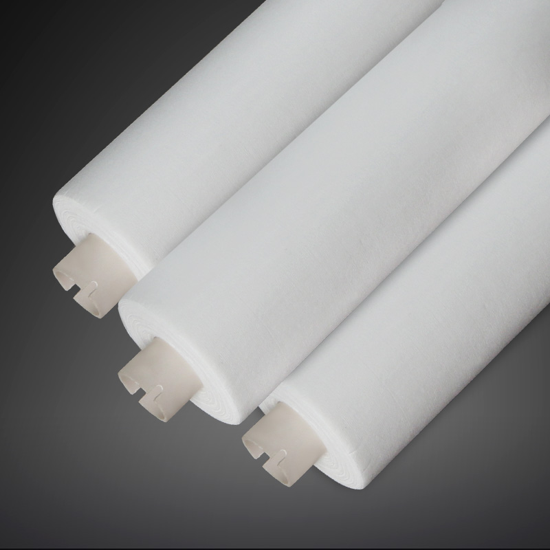 High Quality for Cleanroom Wipes 9×9 - Wood pulp polyester SMT stencil wipe roll – Bei Te