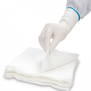 100% polyester cleanroom wipes
