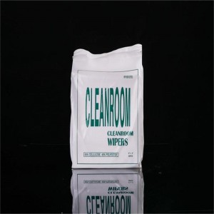0609 կանաչ պայուսակ Cleanroom անձեռոցիկներ