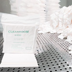 Limpador de microfibra para salas limpas