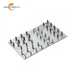 Manufacturing Companies for Mending Plates Angle L Bracket - Customized Truss Nail Plate – Crown