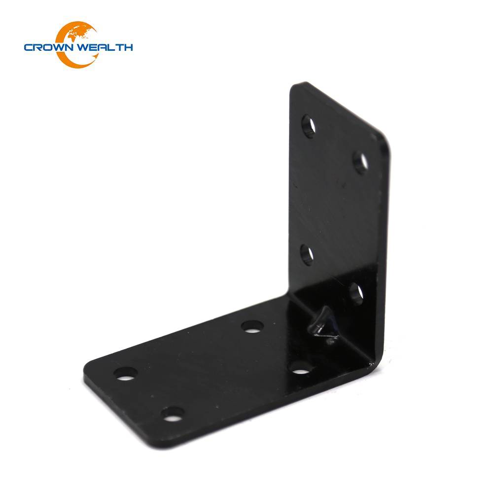 Factory For Wood Frame Truss Nail Plate - Powder Coated Angle Bracket – Crown