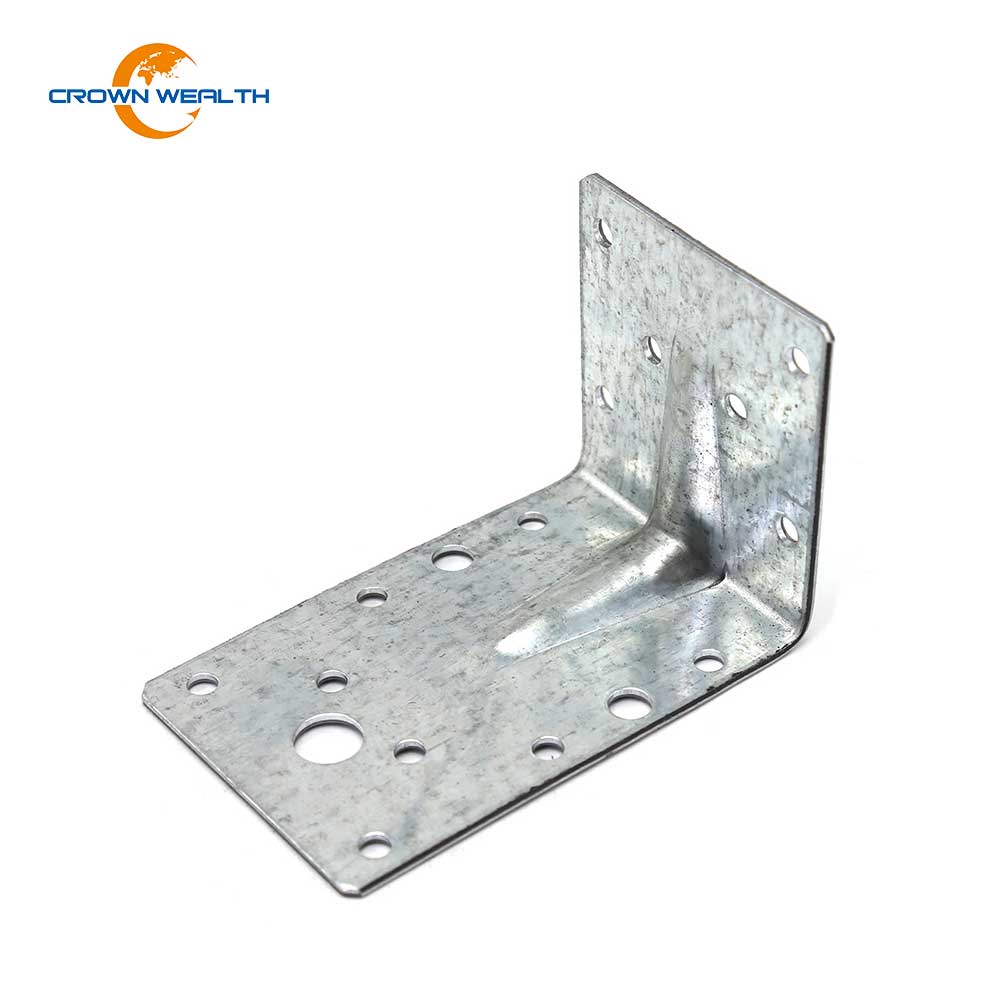 Galvanized Steel L Shape Angle Bracket Timber Connector Featured Image