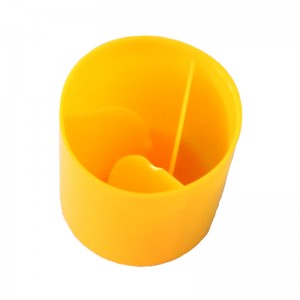 Round Yellow 12-40mm Plastic Rebar Safety Caps