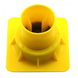 #3-#8 Fit Bar Diameter Yellow Plastic Rebar Cap
