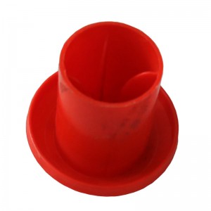 20-32mm OSHA Standard Red Rebar Caps غطاء أمان بلاستيكي من حديد التسليح