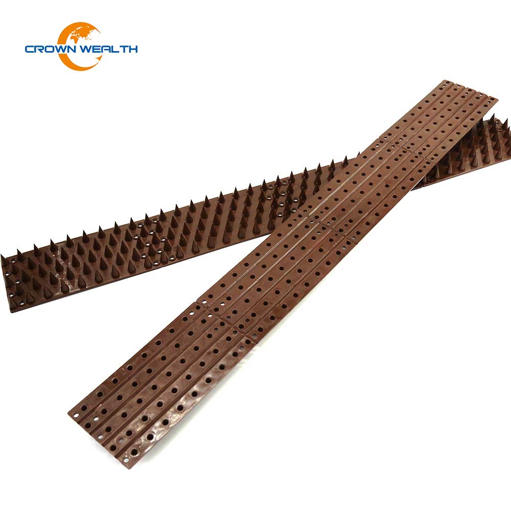 China Supplier Bird Spikes Factory - GKPC-77 Hot Plastic Fence Spikes And Wall spike Set Bird cat dog Spike – Crown