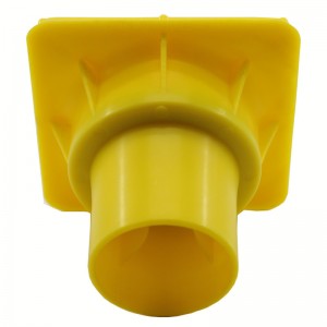 #8-#11 Tapa de barra de refuerzo de plástico amarela de diámetro