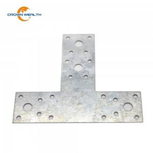 T Shape Galvanized Connector Plate