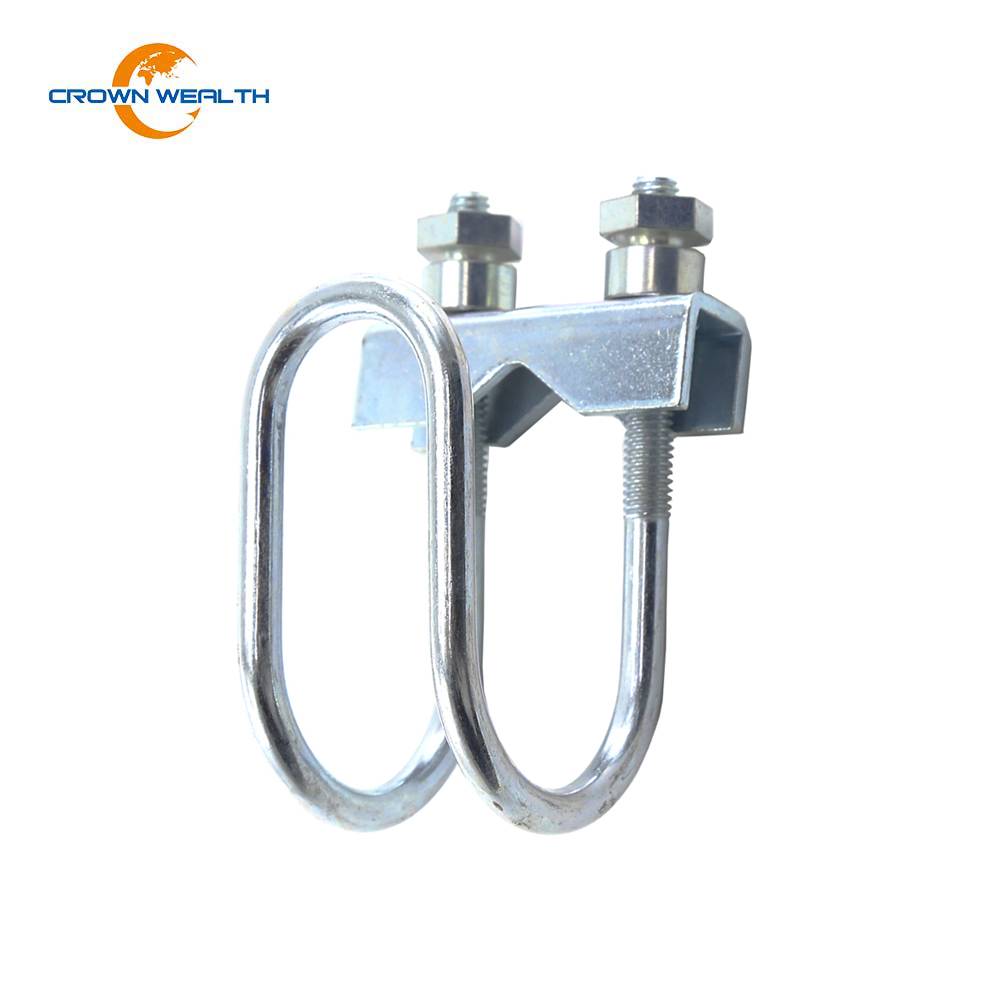 2019 New Style Steel Channel Strut Pipe Clamp - 1″ Seismic Sway Brace Hanger Clamp – Crown