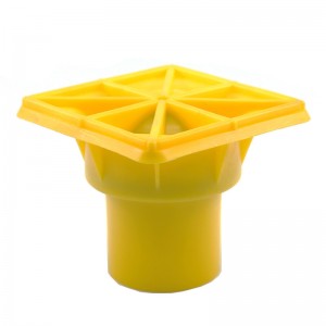 #3-#8 Opportunus Bar Diameter Yellow Plastic Rebar Cap