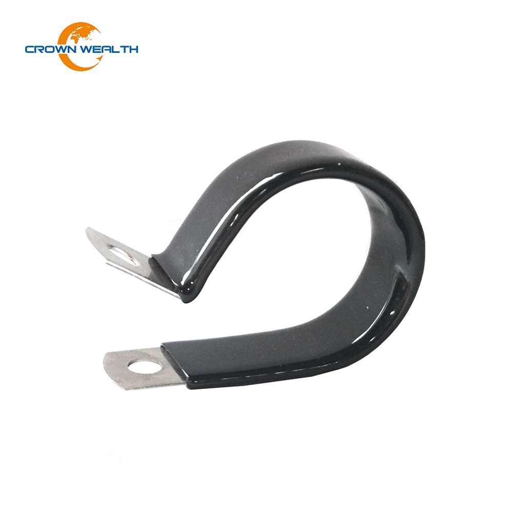 2019 wholesale price Ss304 Saddle Pipe Clamp - PVC Coated Saddle Clamp – Crown