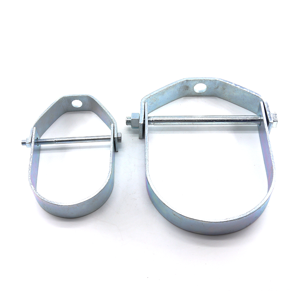 Wholesale Dealers of Pipe Strut Clamp For Fitting - 8″ Galvanized Steel Clevis Hanger Pipe Clamp For Mexico – Crown detail pictures