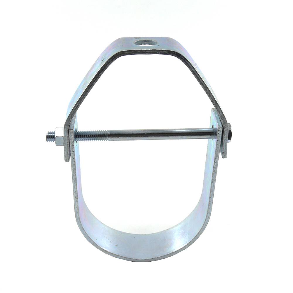 Wholesale Dealers of Pipe Strut Clamp For Fitting - 8″ Galvanized Steel Clevis Hanger Pipe Clamp For Mexico – Crown detail pictures