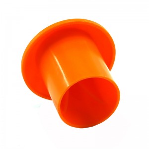 कंक्रीट रीबार के लिए 20-32 मिमी मशरूम प्रकार प्लास्टिक रीबार कैप