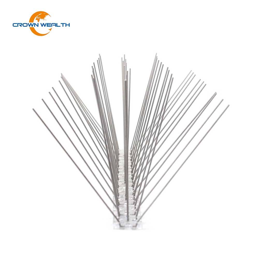 factory Outlets for Effective Bird Control Spikes - GKPC-42 New design pigeon control spike plastic anti bird spikes – Crown