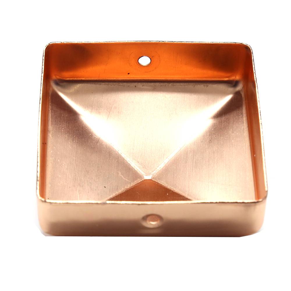 18 Years Factory Copper Post Caps - 121x121mm Pyramid Copper Post Cap – Crown
