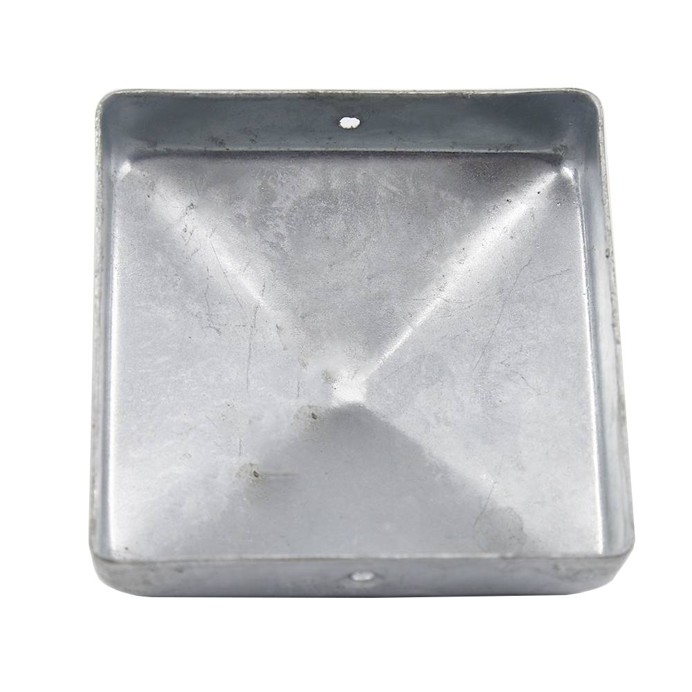Factory Price For Powder Coated Ball Post Cap - 101x101mm Pyramid Halvanized Post Cap – Crown