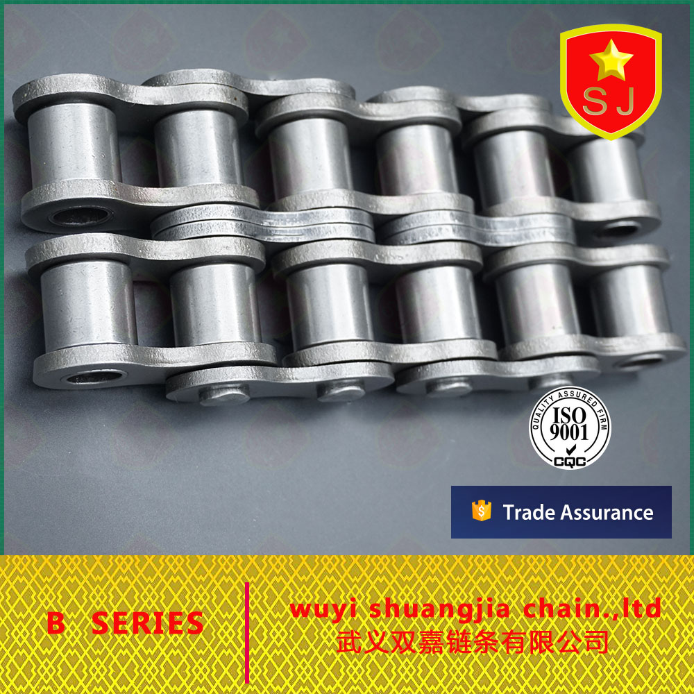 What are the production links of roller chain?