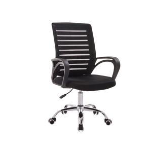 Discountable Price Computer Desk Deals - Factory Promotional Modern Medium Back Mesh Chair Office Swivel Staff Chair for Computer Table  – Baixinda