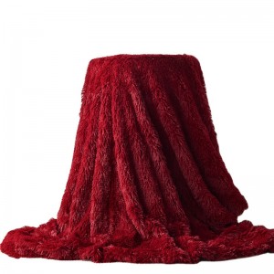 Reasonable price Velvet Fabric Dress - Spot Plain Color Plush PV Fleece Blanket Carpet Floor Mat Plush Fabric – Baoyujia