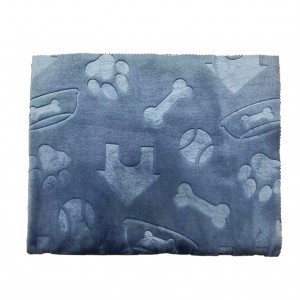 High Quality Very Soft Warm Embossed Fleece for Sofa Couch Bed 100% Polyester Flannel Fabric