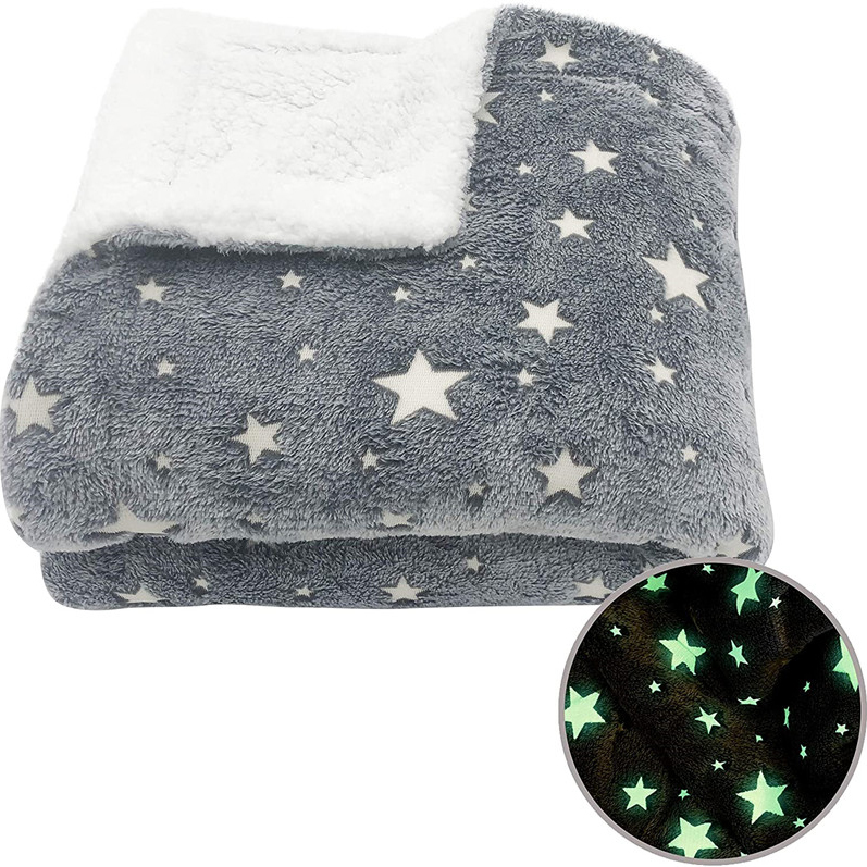 Chinese wholesale Navy Blue Throw Blankets - Throw Blanket | Super Soft Warm Cozy Plush Fuzzy Fluffy Fleece Throw Blanket Excellent for Kids Teens Boys Girls Best Friends and Grand Kids (50″...