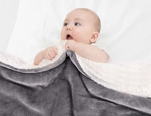 Fleece Baby Blanket Ultra Soft Plush Warm Baby Sherpa Blanket Microfiber Cozy Toddler Blanket Kids Sleeping Blanket Fuzzy Blanket
