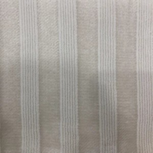 Stripe Snow White Very Soft 3D Jacquard Fleece for Sofa Couch Bed 100% Polyester Flannel Fabric