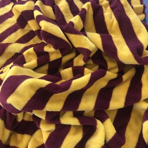 Printed soft plush comfort microfiber baby flannel fleece fabric 100% polyester fabric for bedsheet mattress fabric