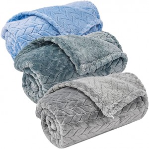 Fuzzy Baby Blanket or Throw Blanket for Girl or boy, Soft Warm Cozy Fleece Plush Sherpa Blanket, Nursery Receiving Swaddling Blankets for Bed, Crib, Stroller, Travel