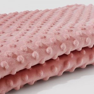 New Technology Comfortable Pressed Foam Velvet Baby Blanket