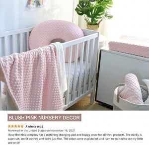 Baby Blankets for Boys Girls Soft Minky and Sherpa Fleece Toddler Throw Blanket Unisex for Crib ,Stroller and Pets