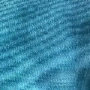 High Quality Ocean Blue Peaceful Printed Fleece for Sofa Couch Bed 100% Polyester Flannel Fabric